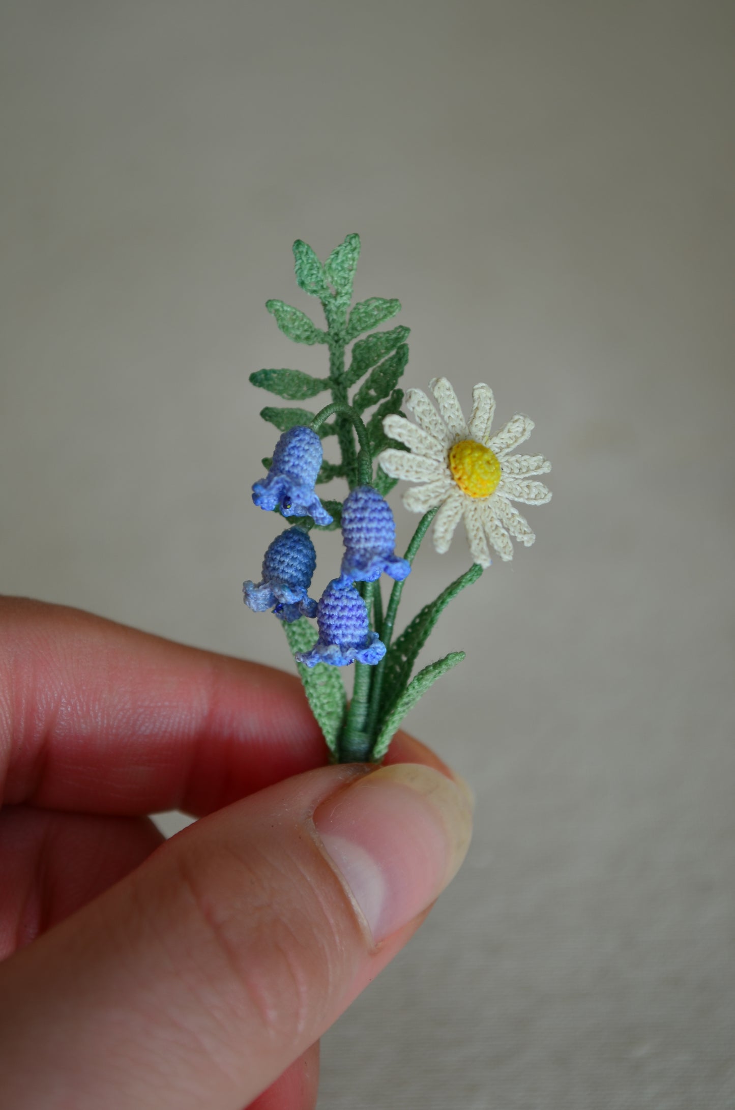 Bouquet of Flowers - By Tiny Bells of the Prairie - Hancrocheted
