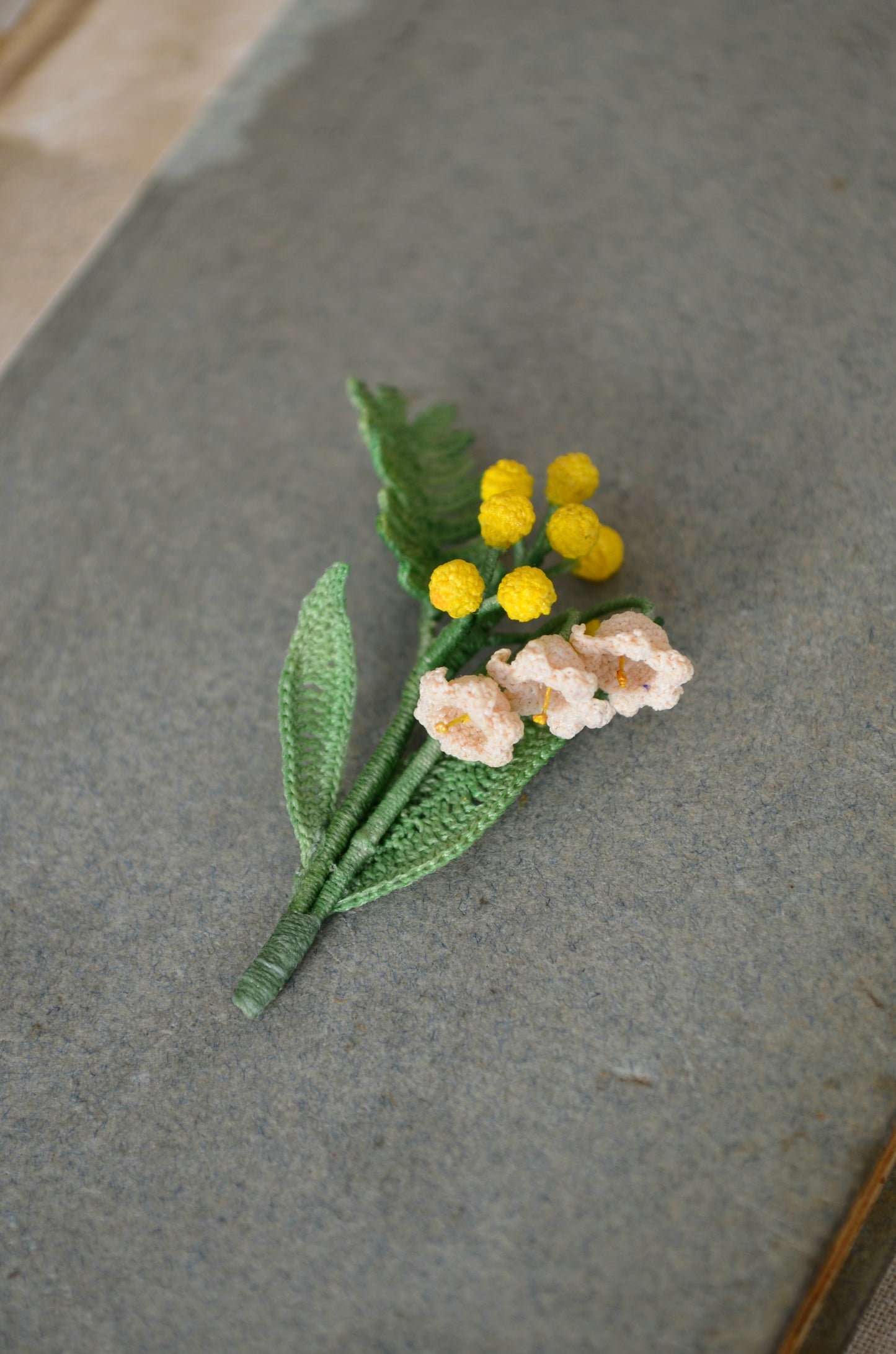 Bouquet of Flowers - By Tiny Bells of the Prairie - Hancrocheted