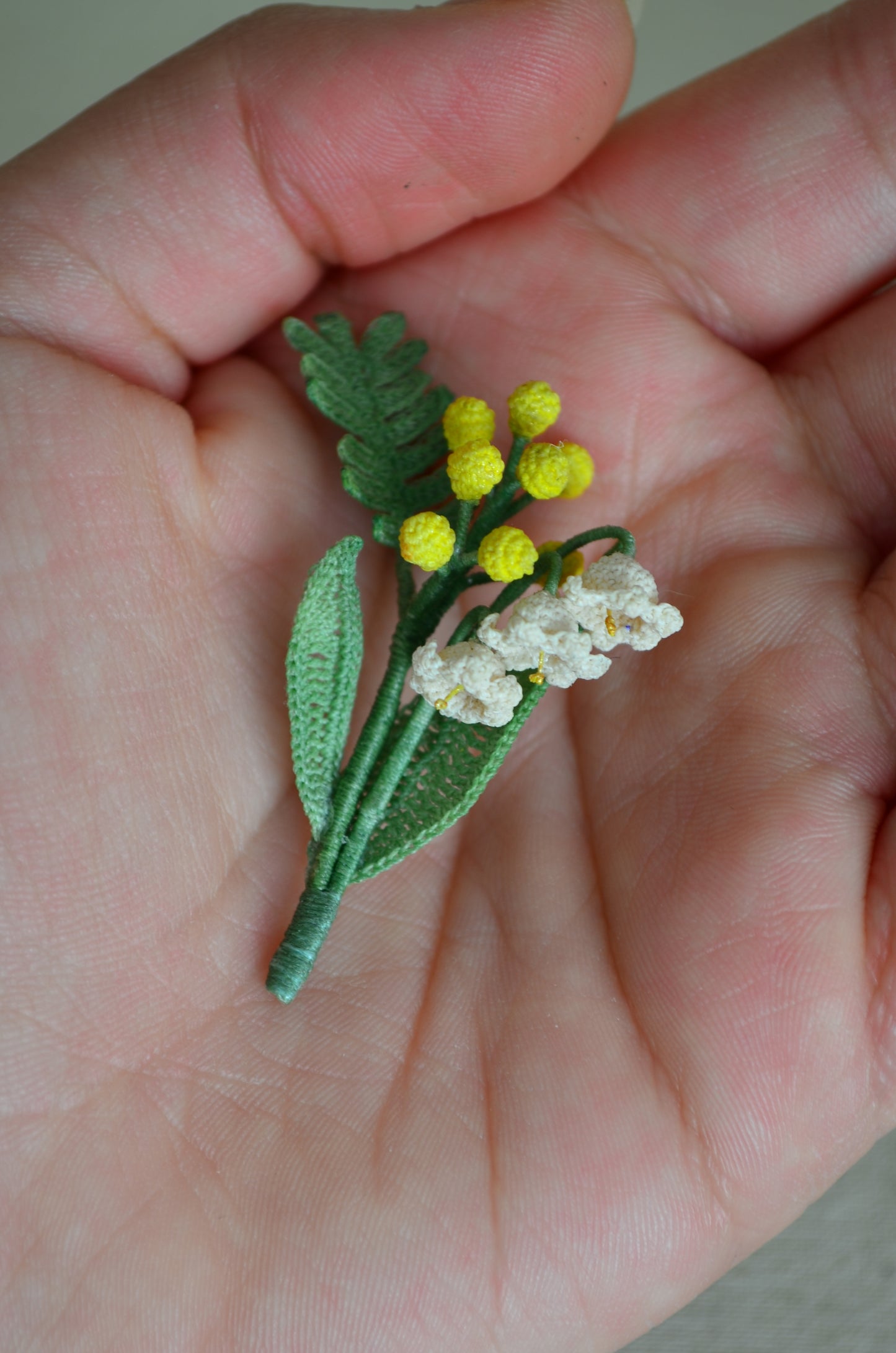 Bouquet of Flowers - By Tiny Bells of the Prairie - Hancrocheted