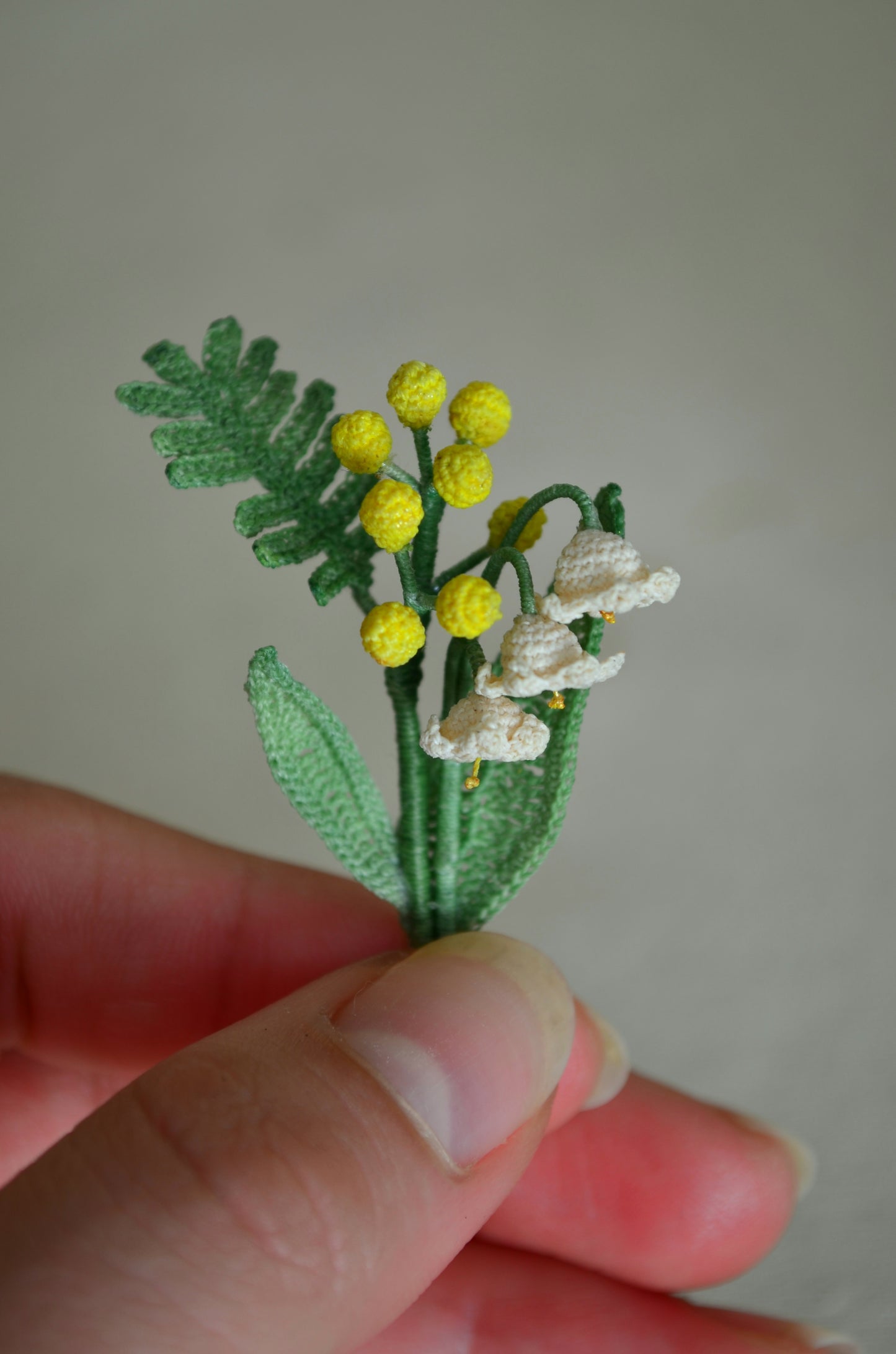 Bouquet of Flowers - By Tiny Bells of the Prairie - Hancrocheted