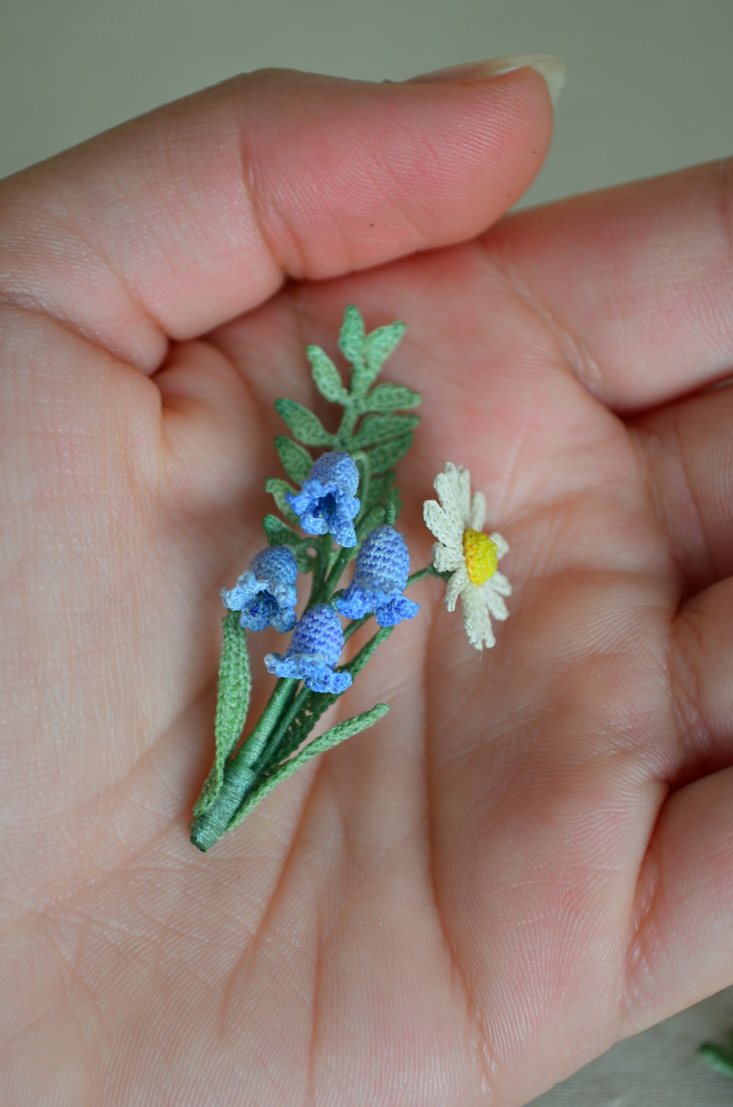 Bouquet of Flowers - By Tiny Bells of the Prairie - Hancrocheted